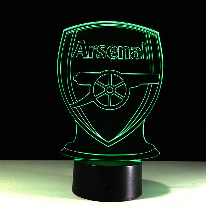 Stornfield | 3D Optical Illusion Lamp Arsenal Football