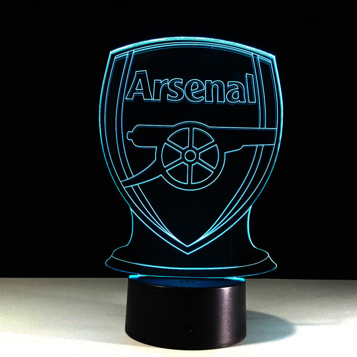 Stornfield | 3D Optical Illusion Lamp Arsenal Football
