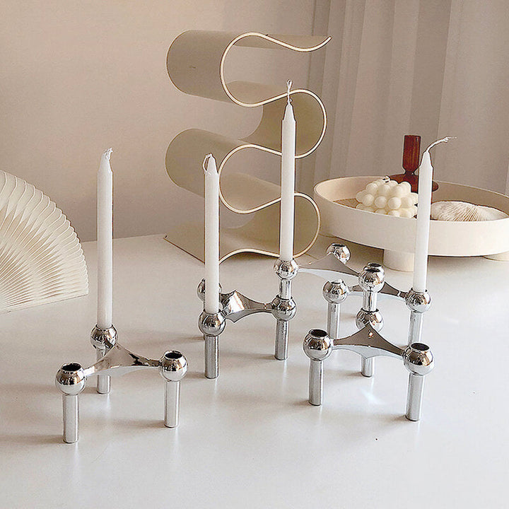 Stornfield | Metal Art Candle Holder