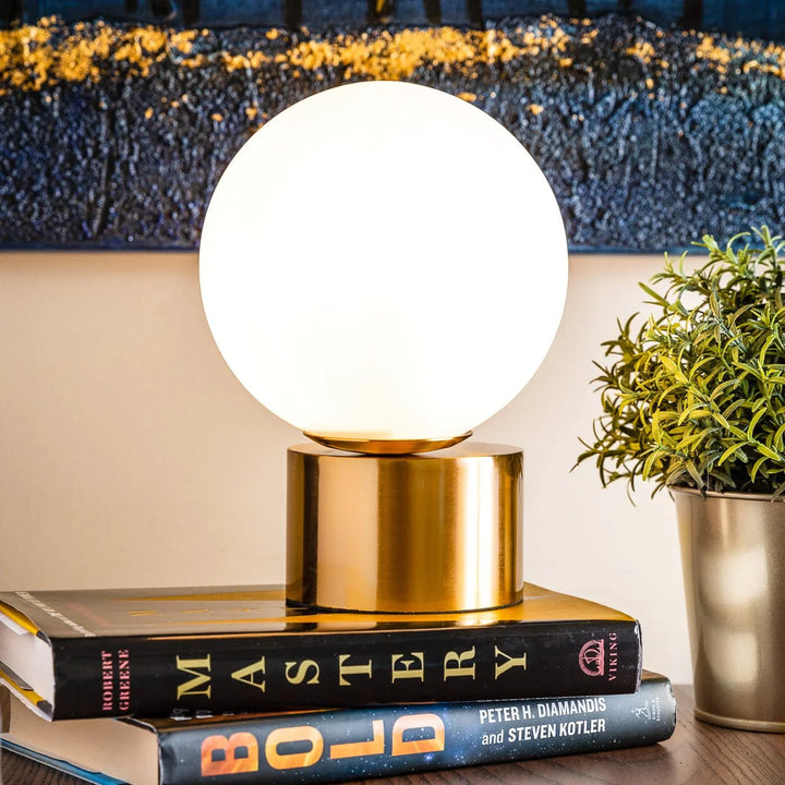 Stornfield Tilted Globe Light