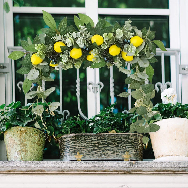 Couronne artificielle de citron Stornfield