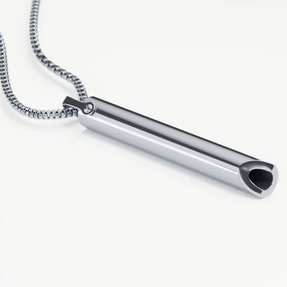 Stornfield | Breathing chain made of stainless steel – For quitting smoking & stress relief