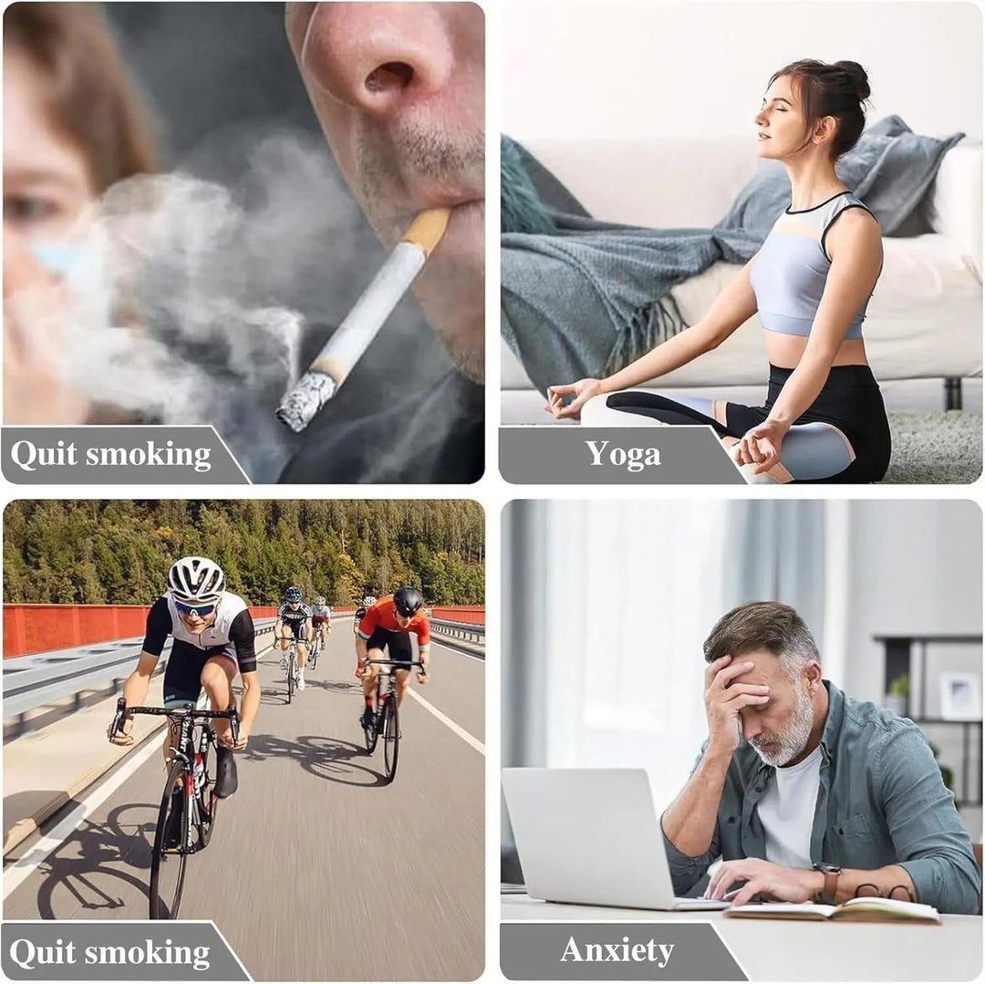 Stornfield | Breathing chain made of stainless steel – For quitting smoking & stress relief