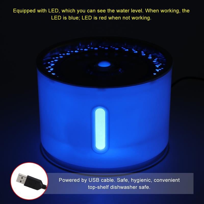 Automatic Pet Water Fountain Bowl | Stornfield