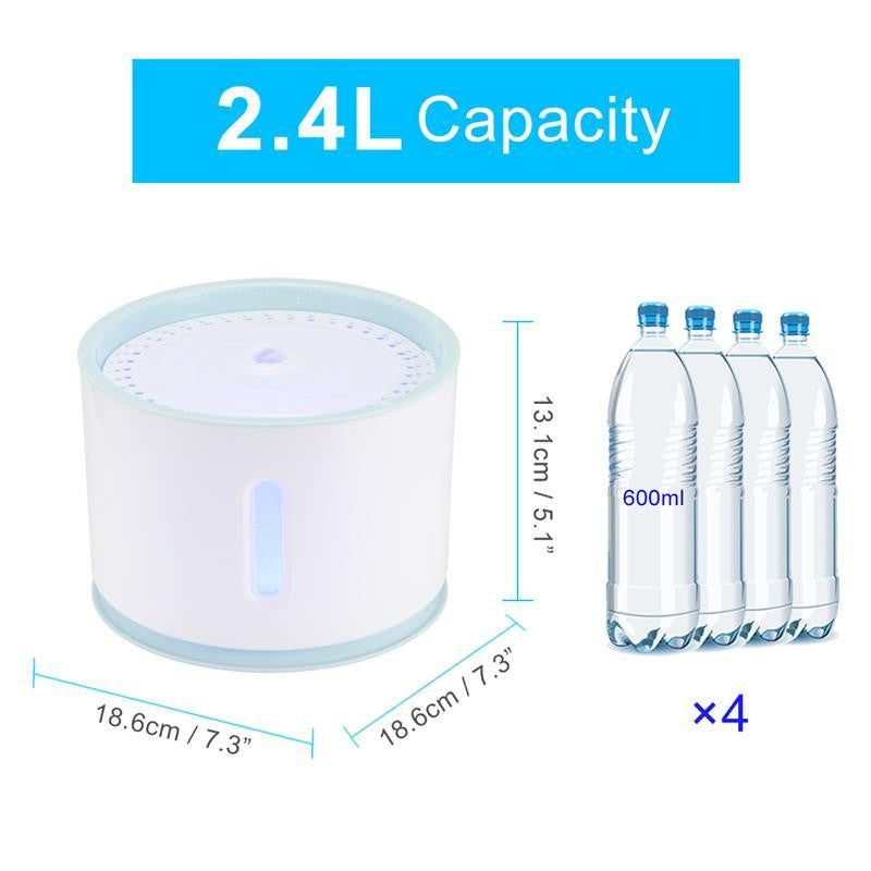 Automatic Pet Water Fountain Bowl | Stornfield