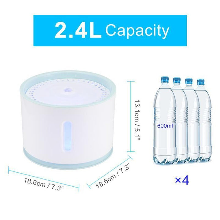 Automatic Pet Water Fountain Bowl | Stornfield