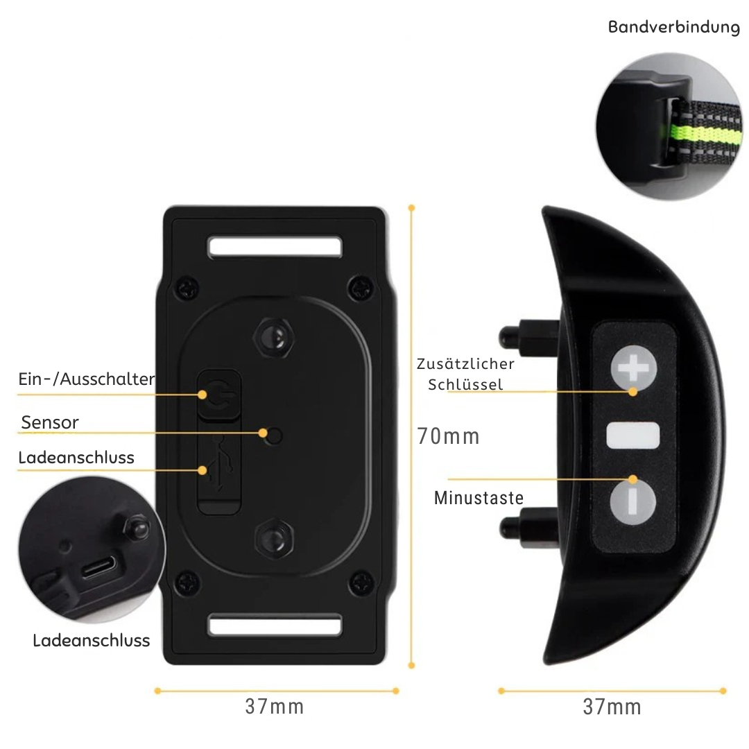 Automatic Anti-Bark Collar with Sound & Shock Stornfield