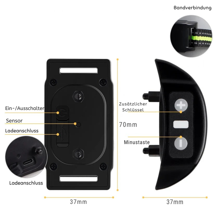 Automatic Anti-Bark Collar with Sound & Shock Stornfield