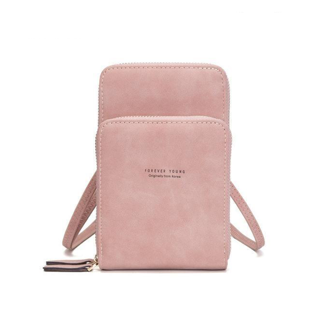 Stornfield | Triple Secure Leather Phone Purse: Elegance Meets Practicality