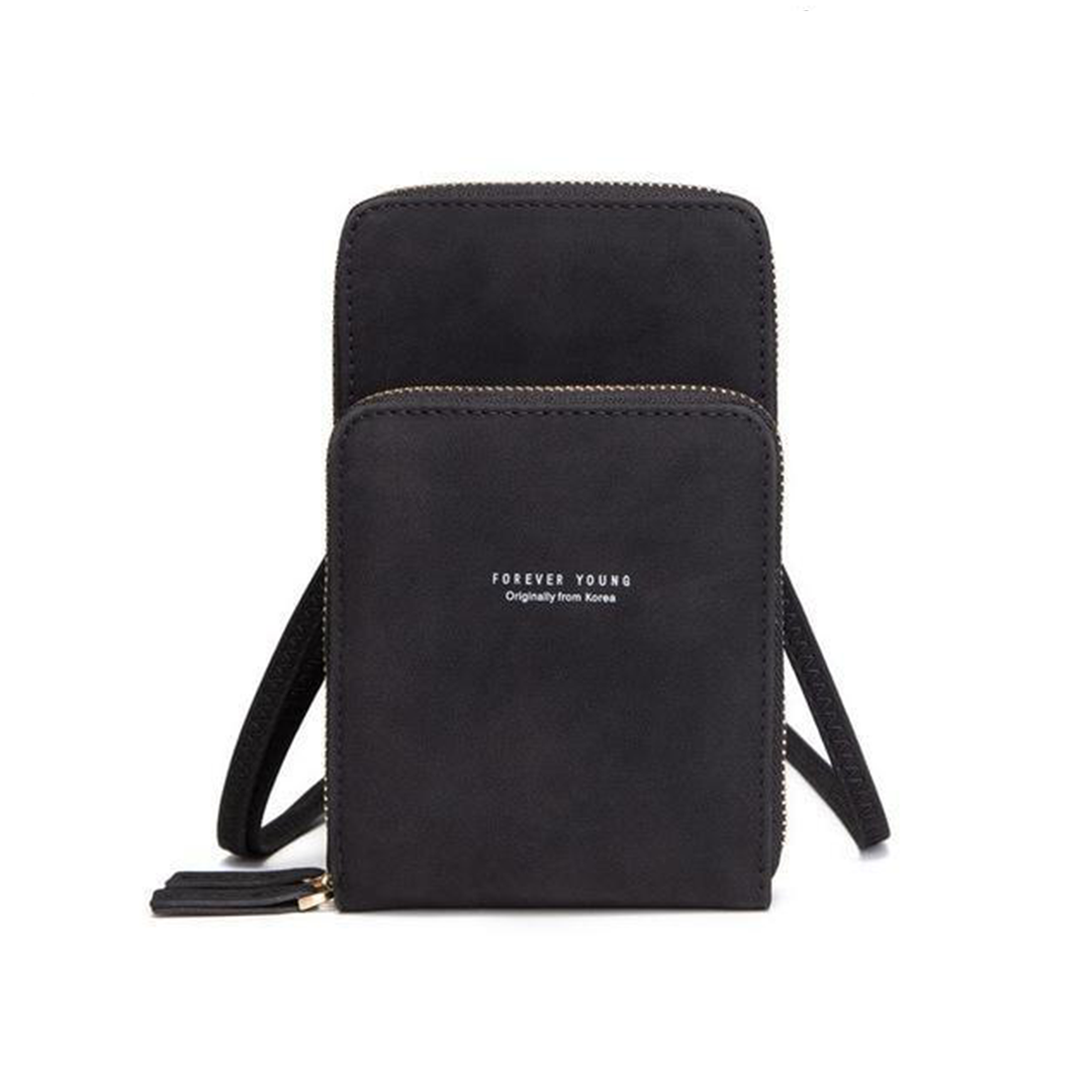Stornfield | Triple Secure Leather Phone Purse: Elegance Meets Practicality