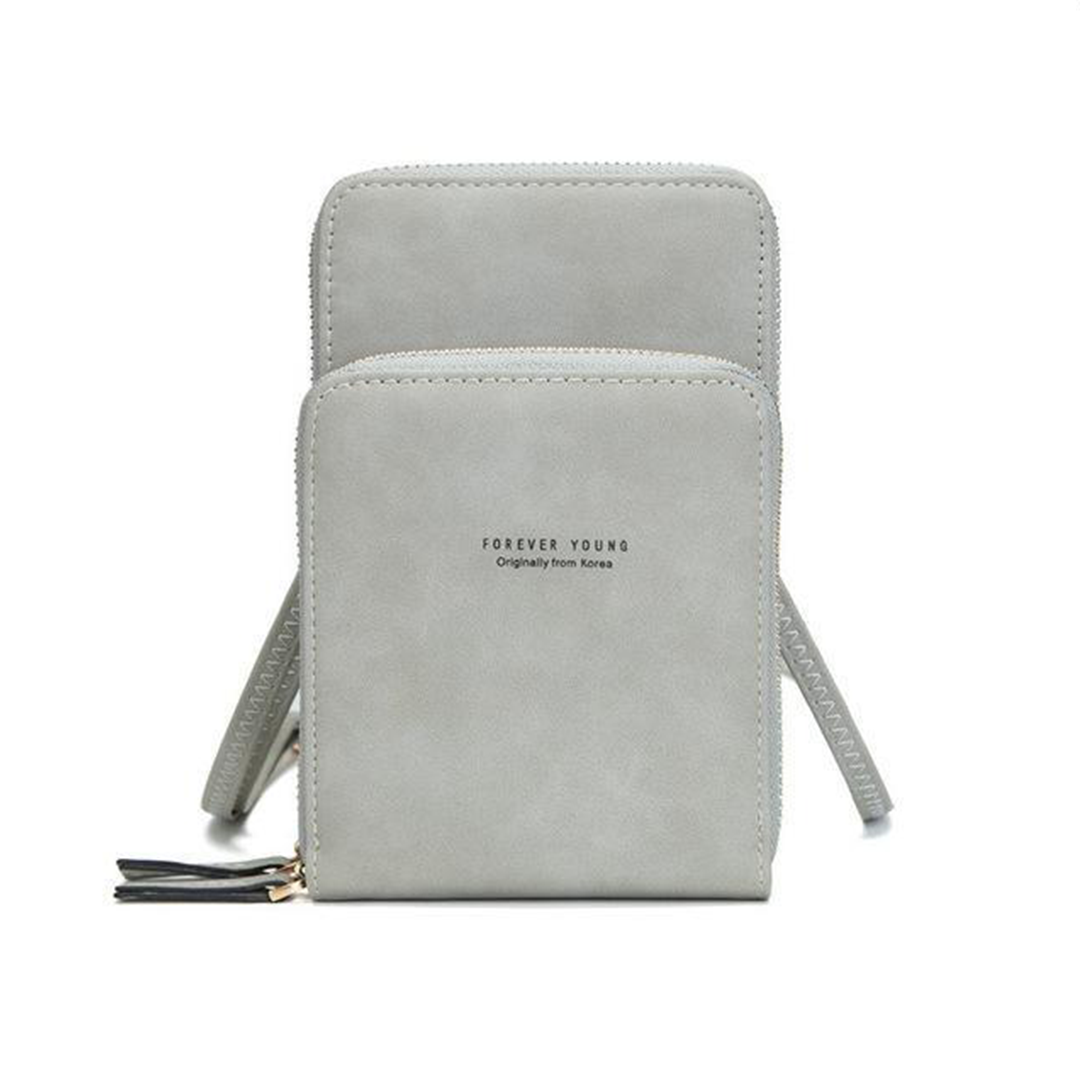 Stornfield | Triple Secure Leather Phone Purse: Elegance Meets Practicality