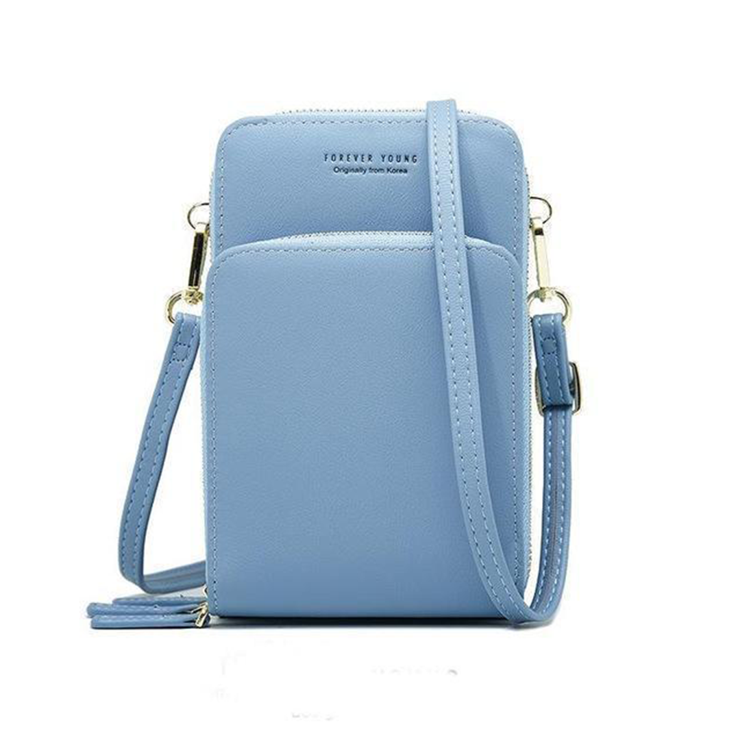 Stornfield | Triple Secure Leather Phone Purse: Elegance Meets Practicality