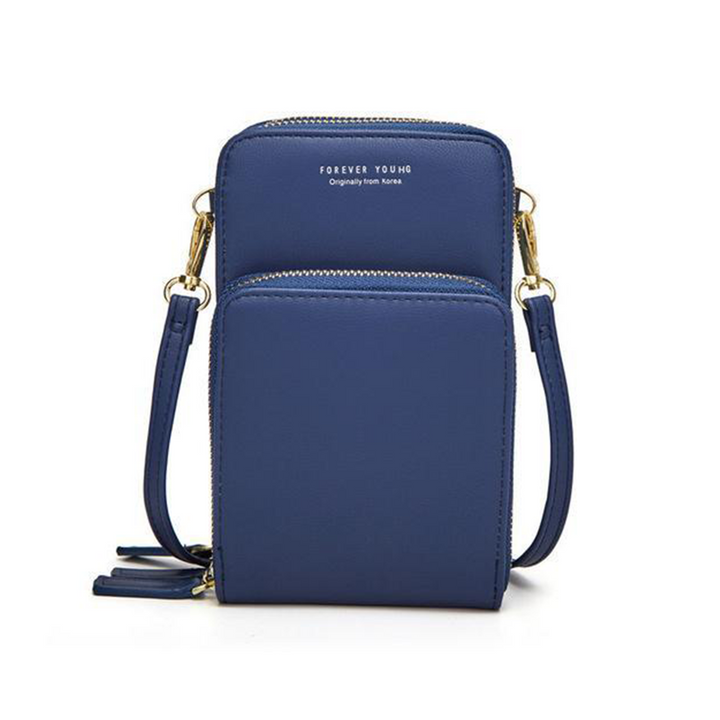 Stornfield | Triple Secure Leather Phone Purse: Elegance Meets Practicality