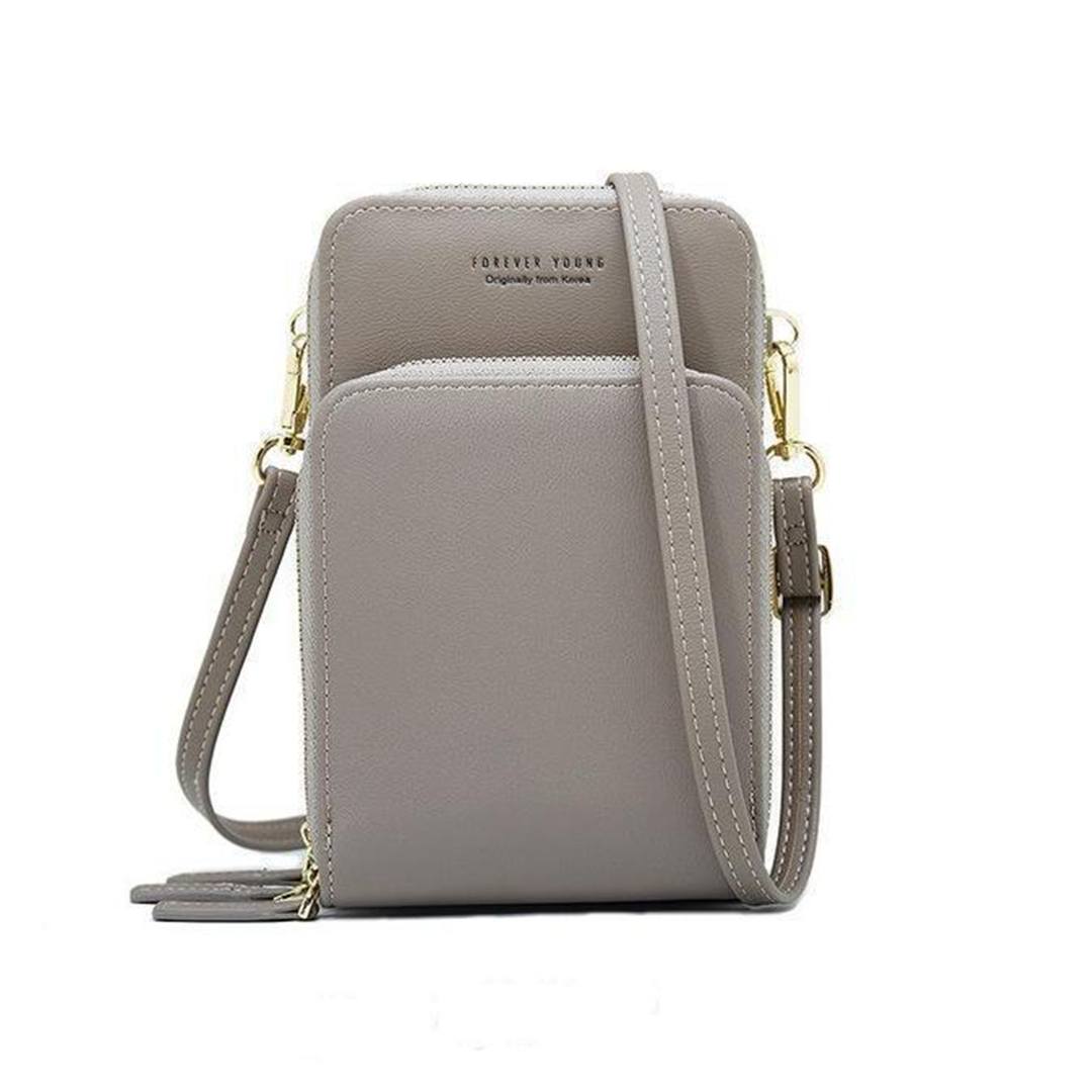 Stornfield | Triple Secure Leather Phone Purse: Elegance Meets Practicality
