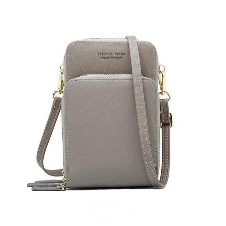 Stornfield | Triple Secure Leather Phone Purse: Elegance Meets Practicality