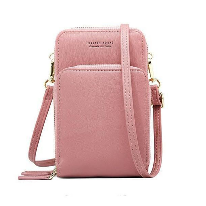 Stornfield | Triple Secure Leather Phone Purse: Elegance Meets Practicality