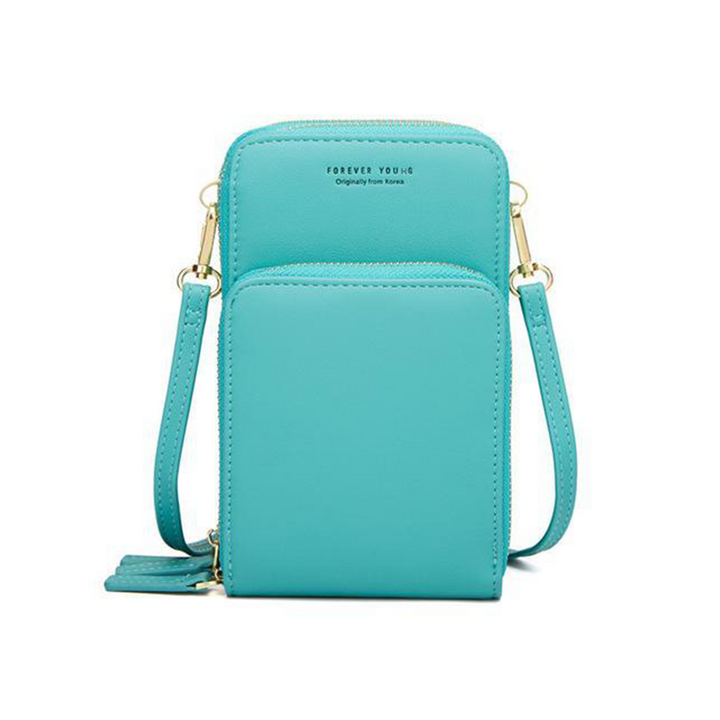 Stornfield | Triple Secure Leather Phone Purse: Elegance Meets Practicality