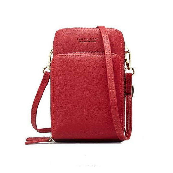 Stornfield | Triple Secure Leather Phone Purse: Elegance Meets Practicality