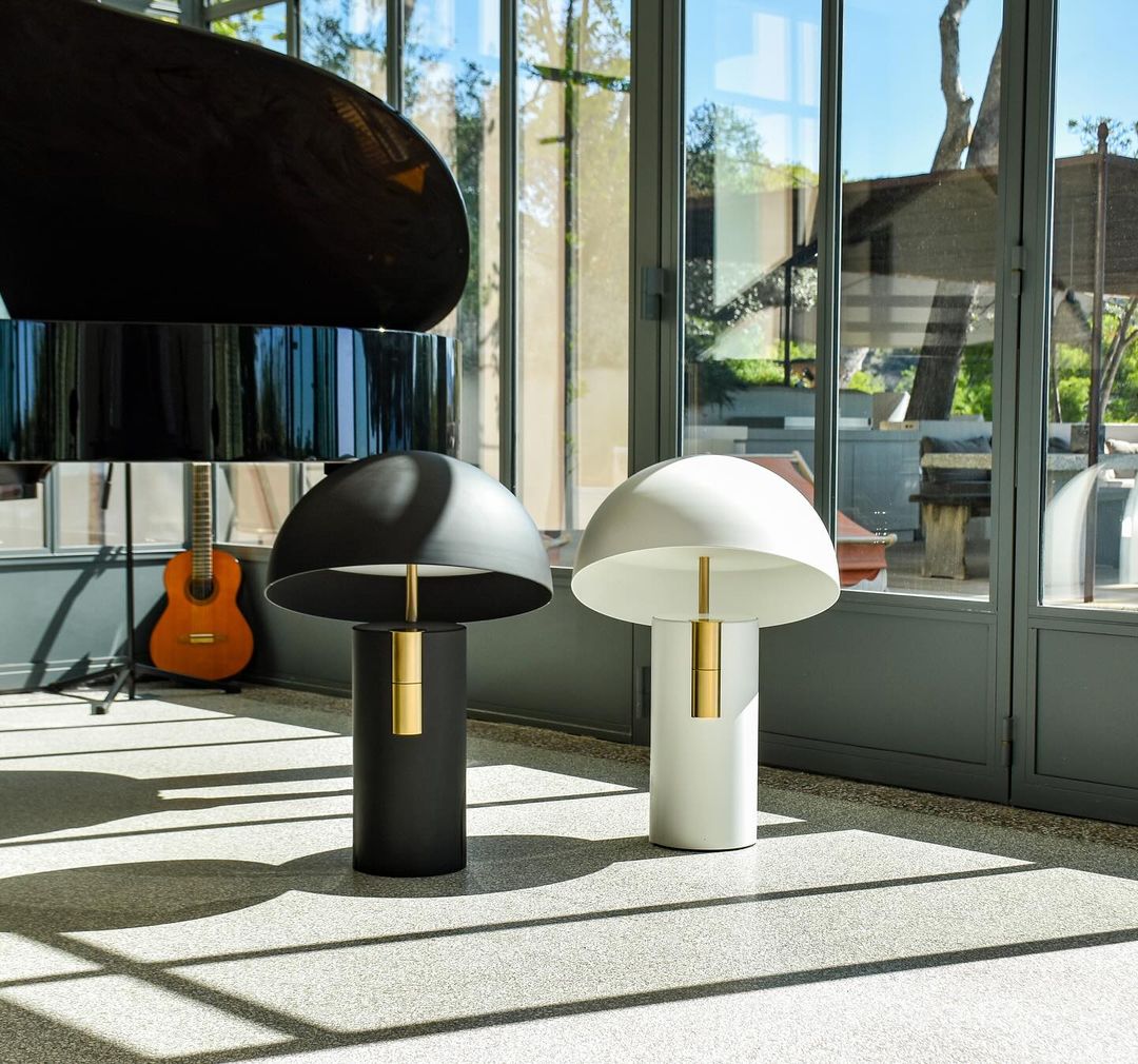 Stornfield | Table Lamp - RetroWave - Minimalist and Adjustable Design - Modern Chic Elegance