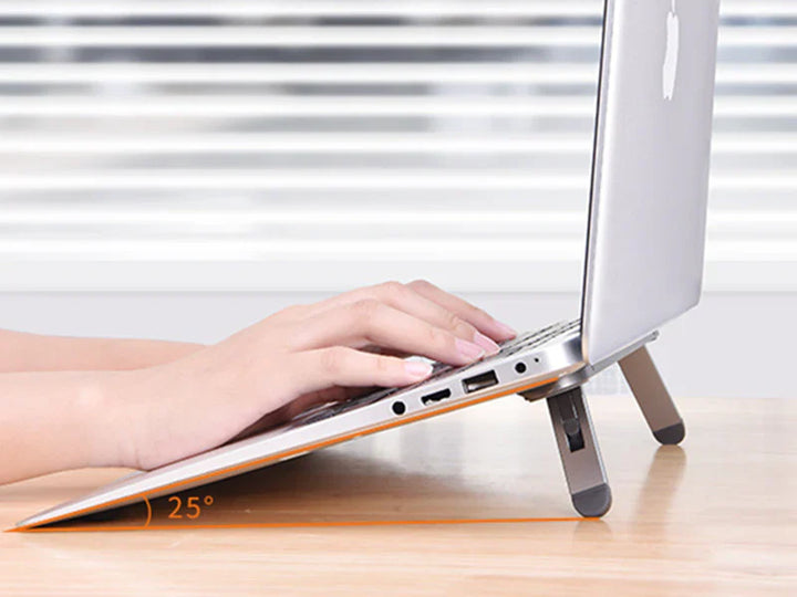 Stornfield | Portable Aluminum Laptop Stand, with Adjustable & Ergonomic Design, for Home, Office, Study & More