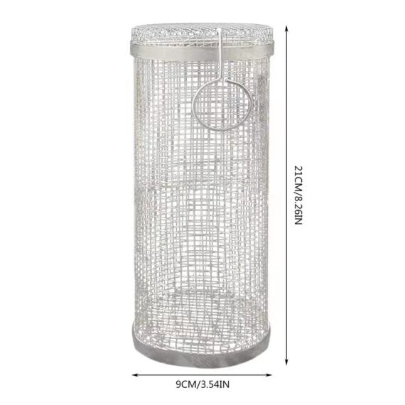 Barbecue stainless steel wire mesh cylinder | Stornfield