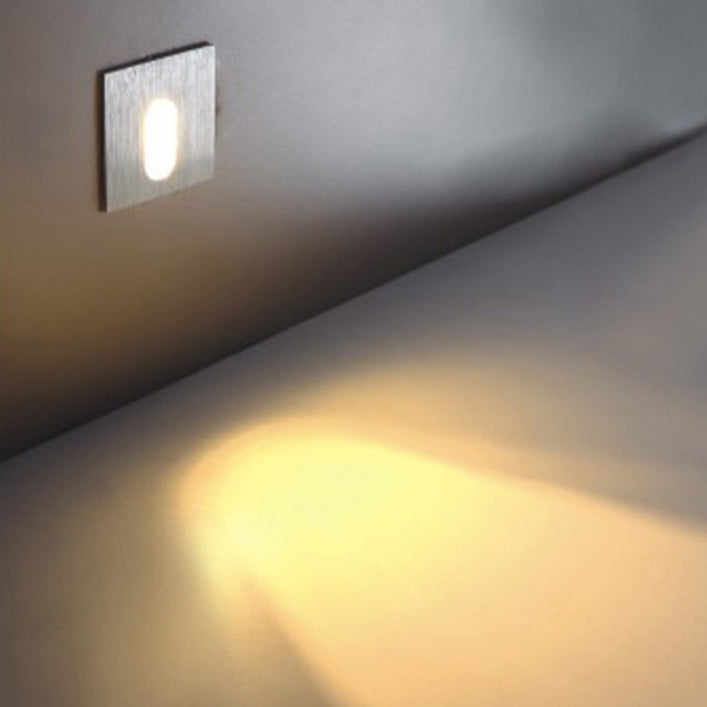 Stornfield | Modern Art Deco Round Square Waterproof Aluminum LED Wall Sconce for Hallways