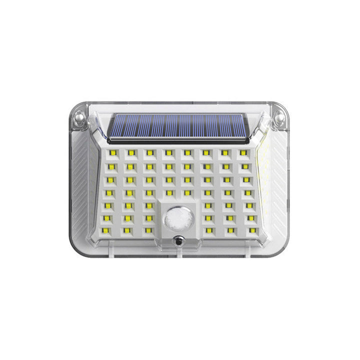 Modern Simplicity Solar Waterproof Triangle Silicone ABS PC LED Outdoor Wall Sconce Lamp For Outdoor Patio | Stornfield