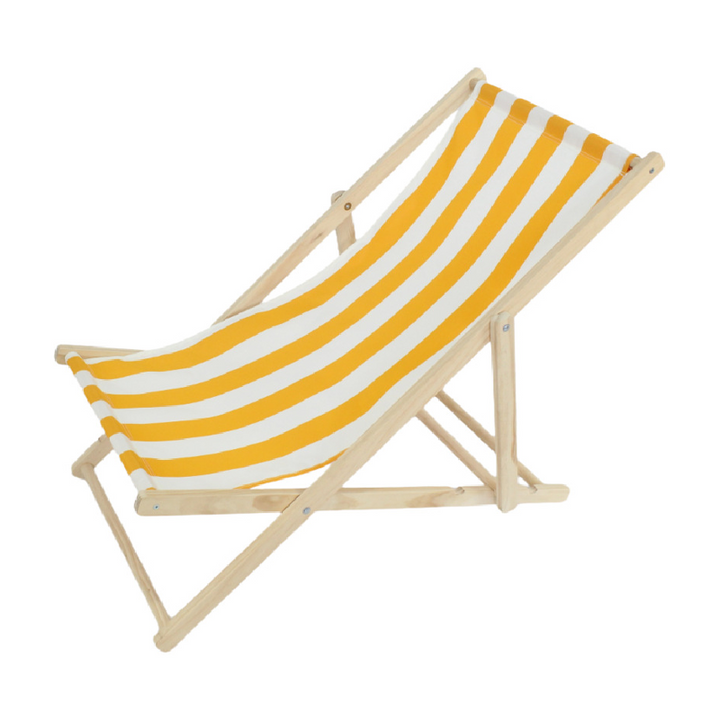 Modern Minimalist Rectangular Oxford Fabric Solid Pine Wood Outdoor Beach Chair Folding Recliner Backrest For Outdoor | Stornfield