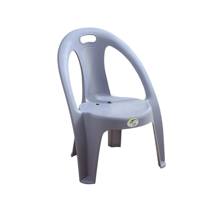 Modern Minimalist Round PP Stackable Backrest Armrest Kids Chair For Living Room | Stornfield