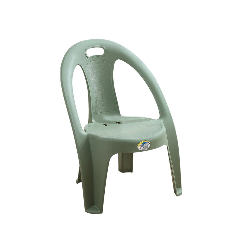 Modern Minimalist Round PP Stackable Backrest Armrest Kids Chair For Living Room | Stornfield