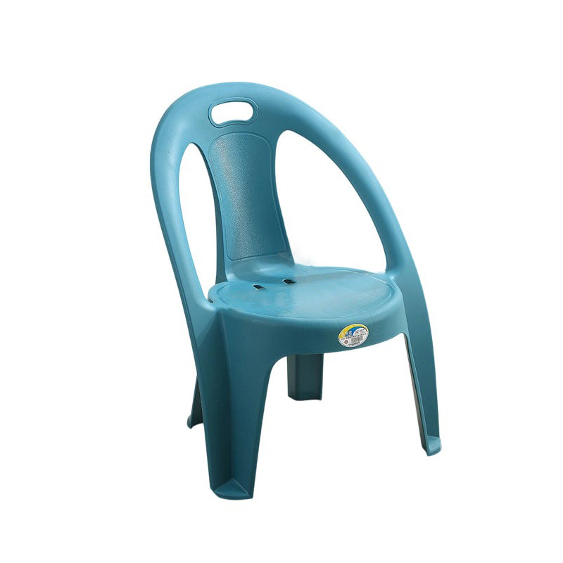 Modern Minimalist Round PP Stackable Backrest Armrest Kids Chair For Living Room | Stornfield