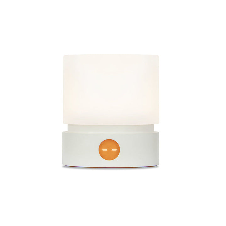 Stornfield | Nordic Contemporary Rechargeable Cylindrical LED Table Lamp in ABS HIPS Silicone for Bedside Use
