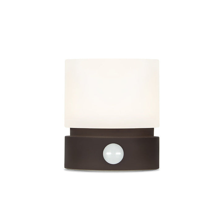 Stornfield | Nordic Contemporary Rechargeable Cylindrical LED Table Lamp in ABS HIPS Silicone for Bedside Use