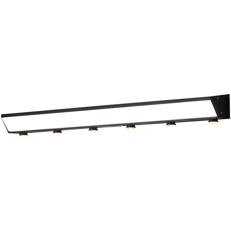 Modern Minimalist Solar Waterproof Motion Sensor Acrylic Aluminum & Stainless Steel Rectangular LED Wall Sconce Lamp For Outdoor Patio | Stornfield