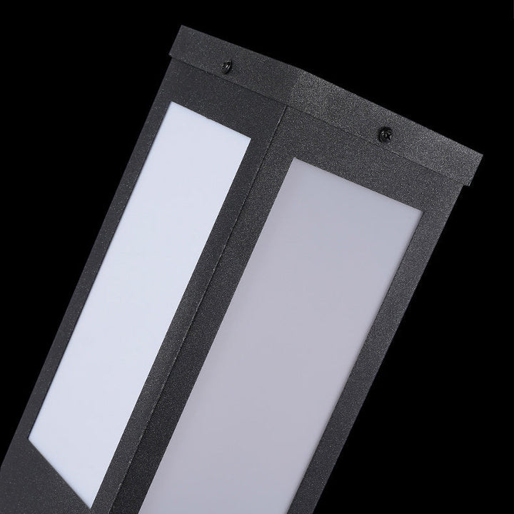 Modern Minimalist Solar Waterproof Metal & PC Pillar LED Outdoor Light Landscape Lighting For Garden & Outdoor Patio | Stornfield