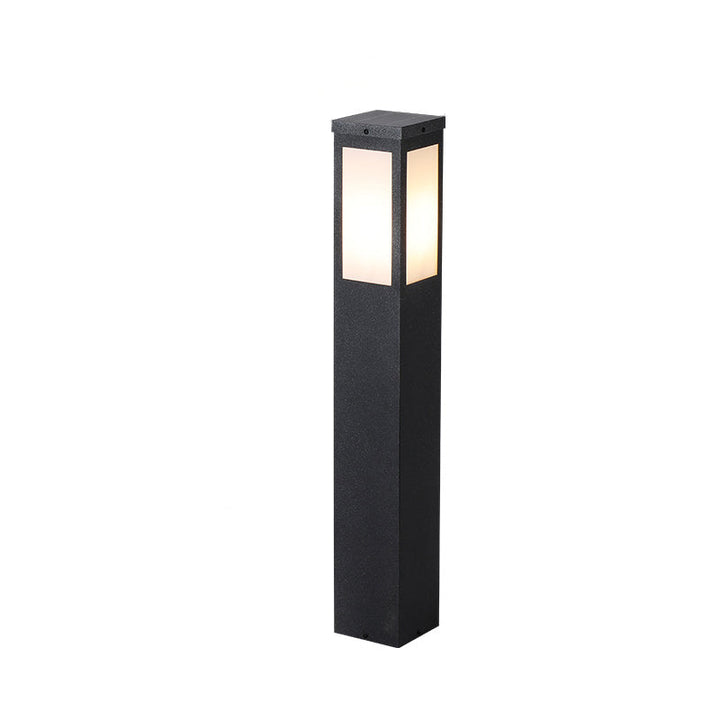 Modern Minimalist Solar Waterproof Metal & PC Pillar LED Outdoor Light Landscape Lighting For Garden & Outdoor Patio | Stornfield