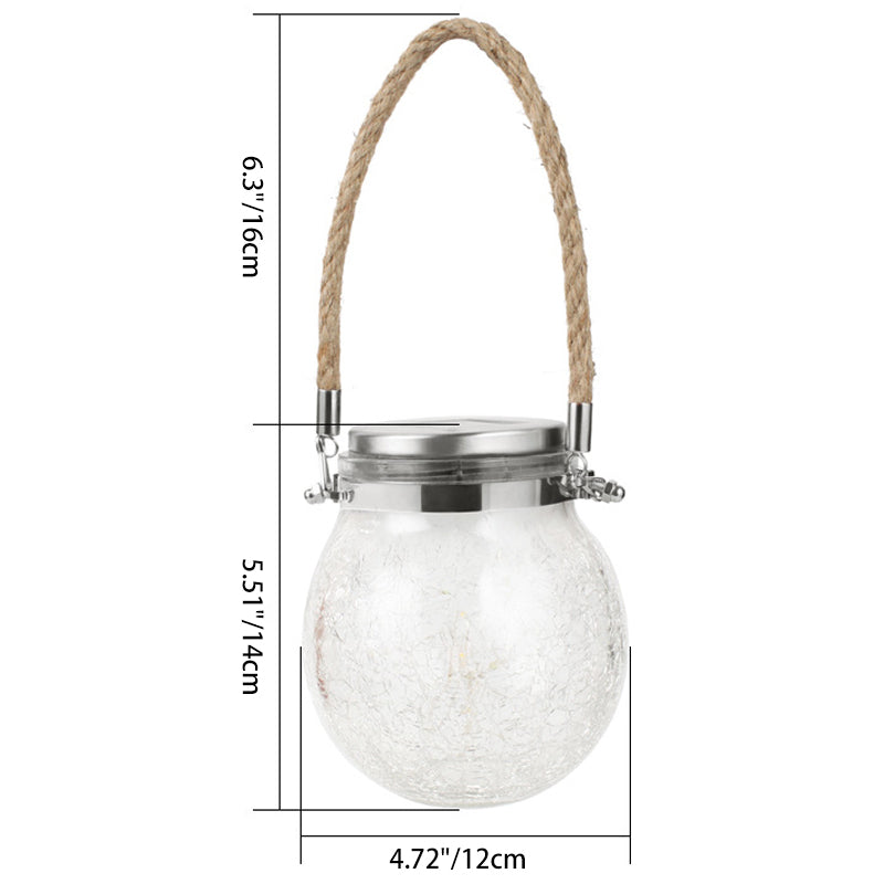 Modern Art Deco Solar Orb Stainless Steel Glass LED Outdoor Light For Garden | Stornfield