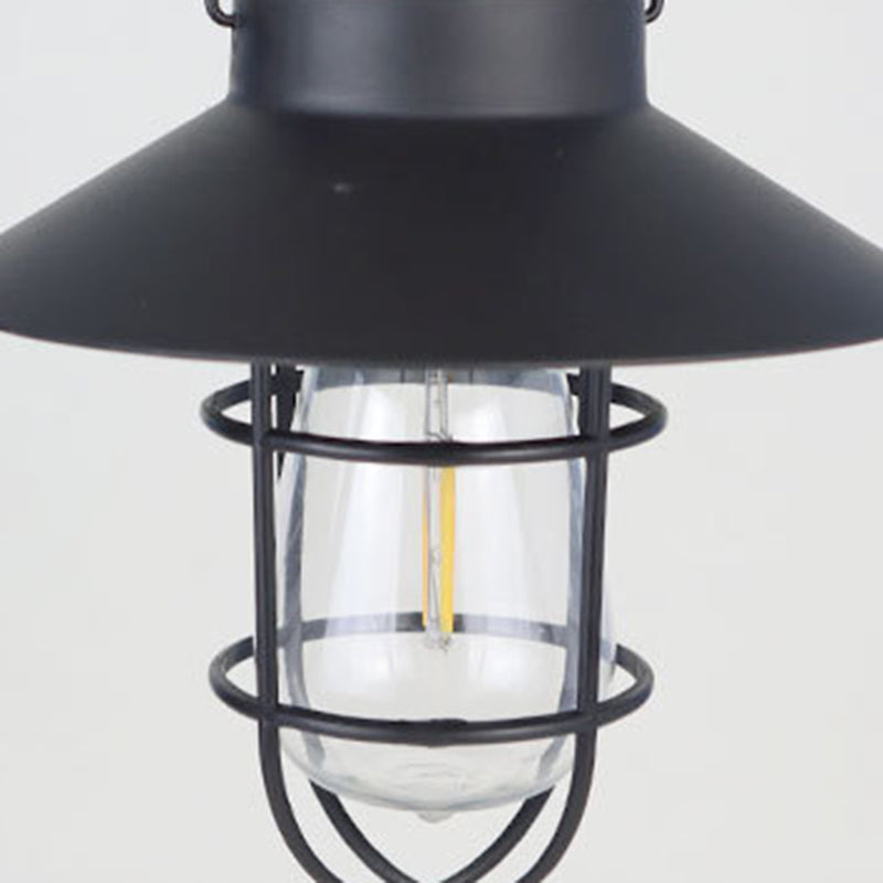 Modern Minimalist Solar Cylinder Hollow Out Iron Plastic LED Outdoor Light For Garden | Stornfield