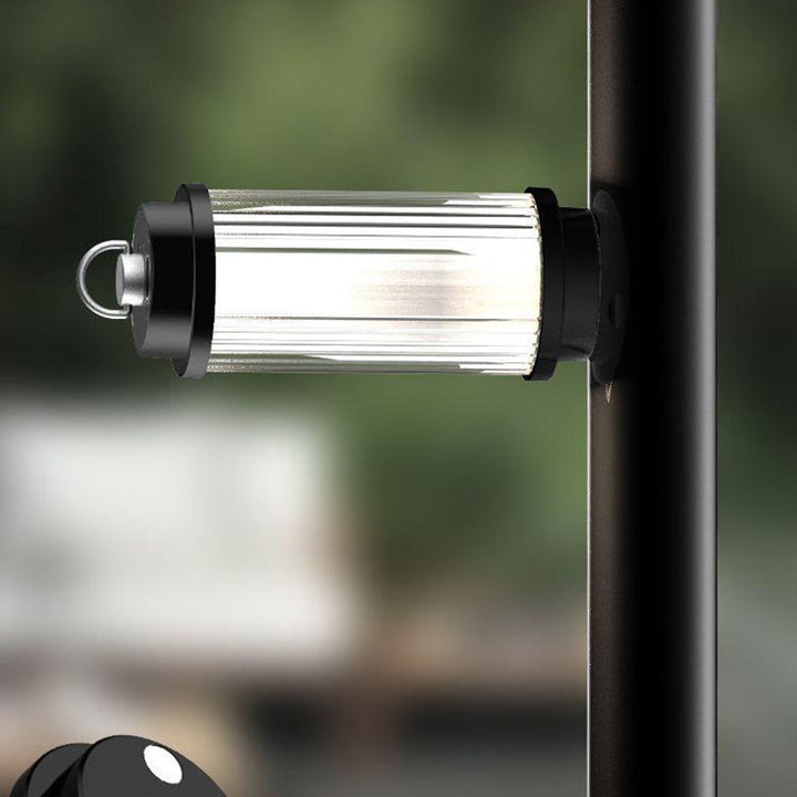 Modern Minimalist Portable Cylinder Metal ABS USB LED Outdoor Light For Garden | Stornfield