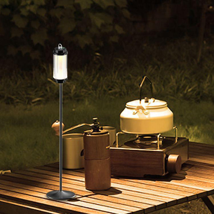 Modern Minimalist Portable Cylinder Metal ABS USB LED Outdoor Light For Garden | Stornfield