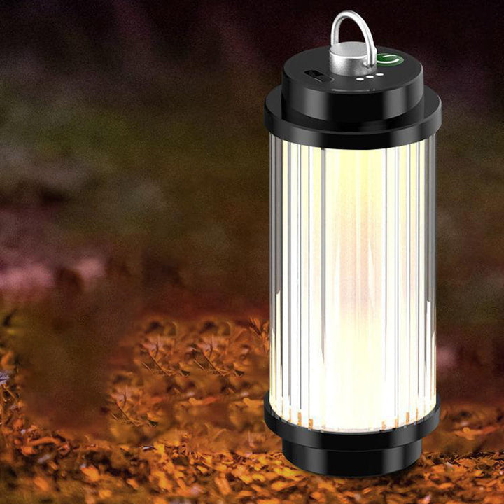 Modern Minimalist Portable Cylinder Metal ABS USB LED Outdoor Light For Garden | Stornfield