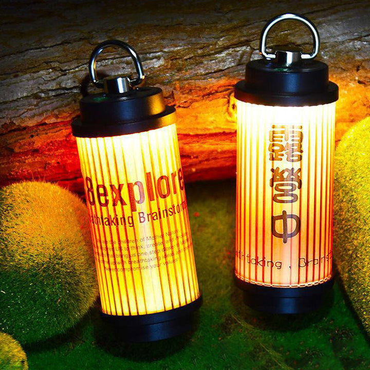 Modern Minimalist Portable Cylinder Metal ABS USB LED Outdoor Light For Garden | Stornfield