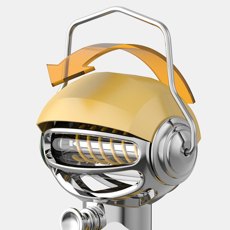 Contemporary Creative Robot Metal LED Outdoor Light For Garden | Stornfield