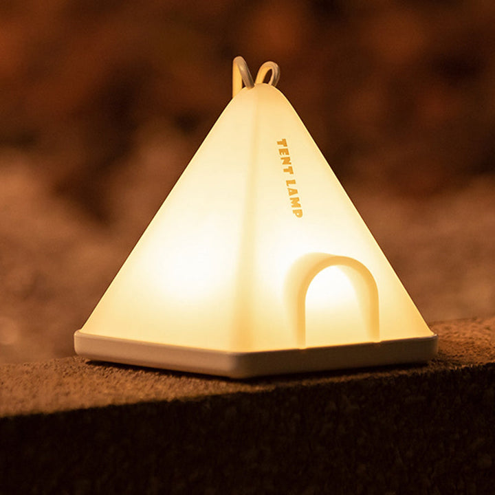Contemporary Creative Tent Shape Triangle ABS PP LED Outdoor Light For Outdoor Patio | Stornfield