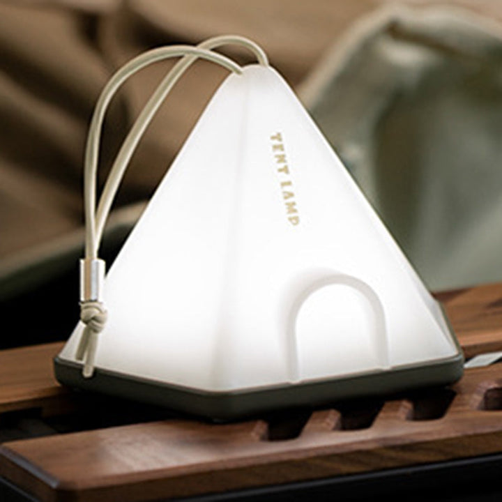 Contemporary Creative Tent Shape Triangle ABS PP LED Outdoor Light For Outdoor Patio | Stornfield