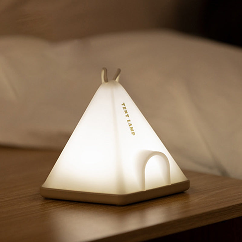 Contemporary Creative Tent Shape Triangle ABS PP LED Outdoor Light For Outdoor Patio | Stornfield