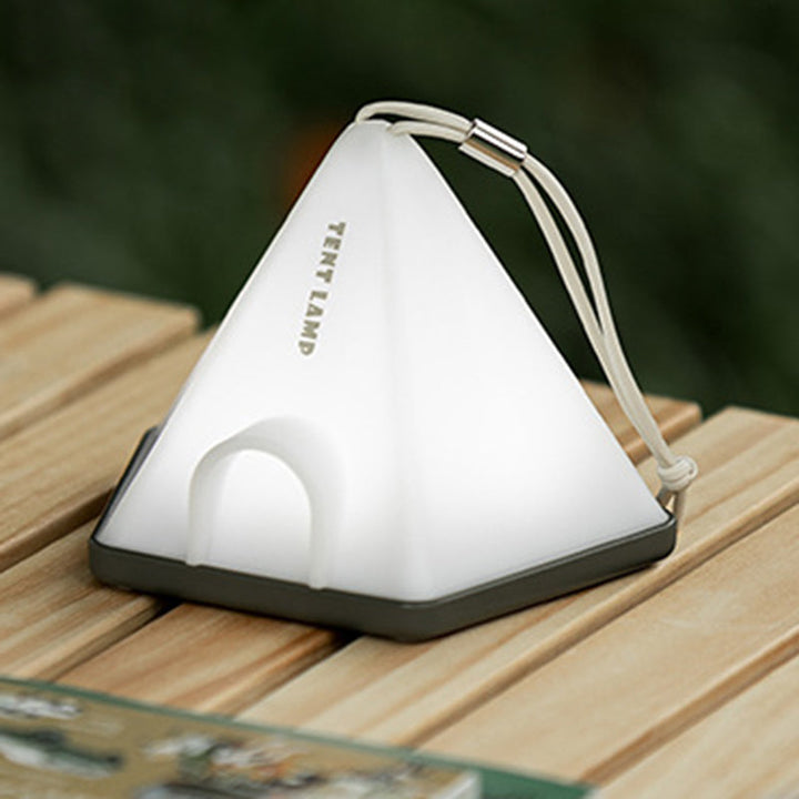Contemporary Creative Tent Shape Triangle ABS PP LED Outdoor Light For Outdoor Patio | Stornfield