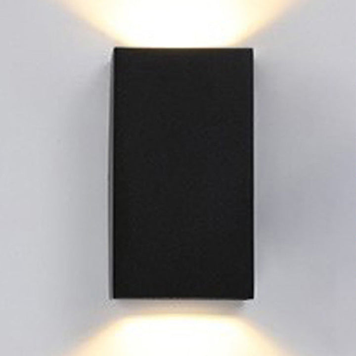 Modern Minimalist Waterproof Rectangular Aluminum LED Outdoor Wall Sconce Lamp For Outdoor Patio | Stornfield