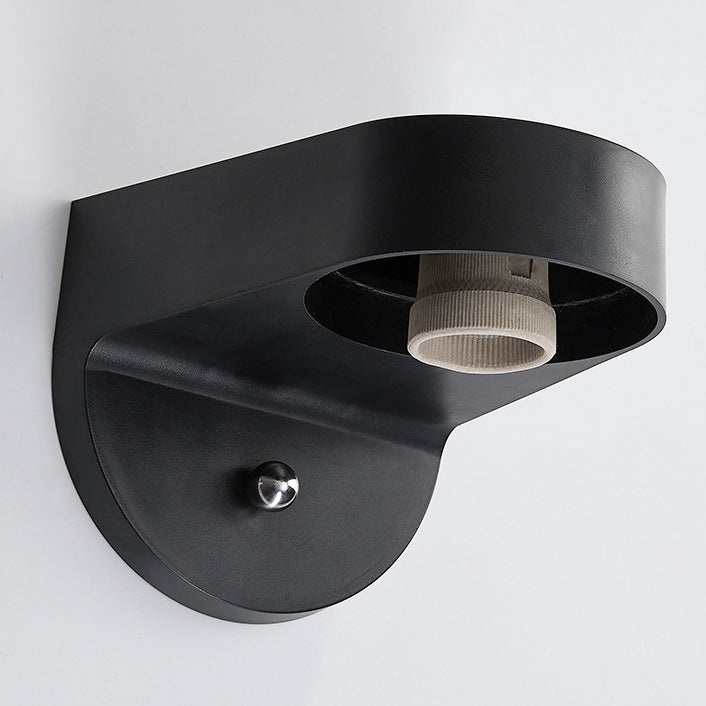 Modern Simplicity Waterproof Orb Polycarbonate Acrylic 1-Light Wall Sconce Lamp For Outdoor Patio | Stornfield