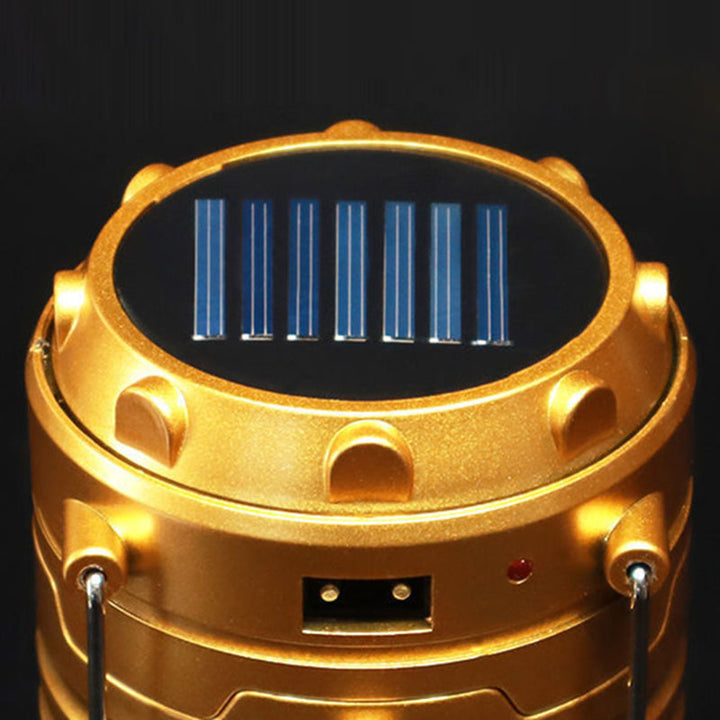 Modern Minimalist Solar Portable Cylinder Stretch Horse Light Metal Plastic LED Outdoor Light For Garden | Stornfield